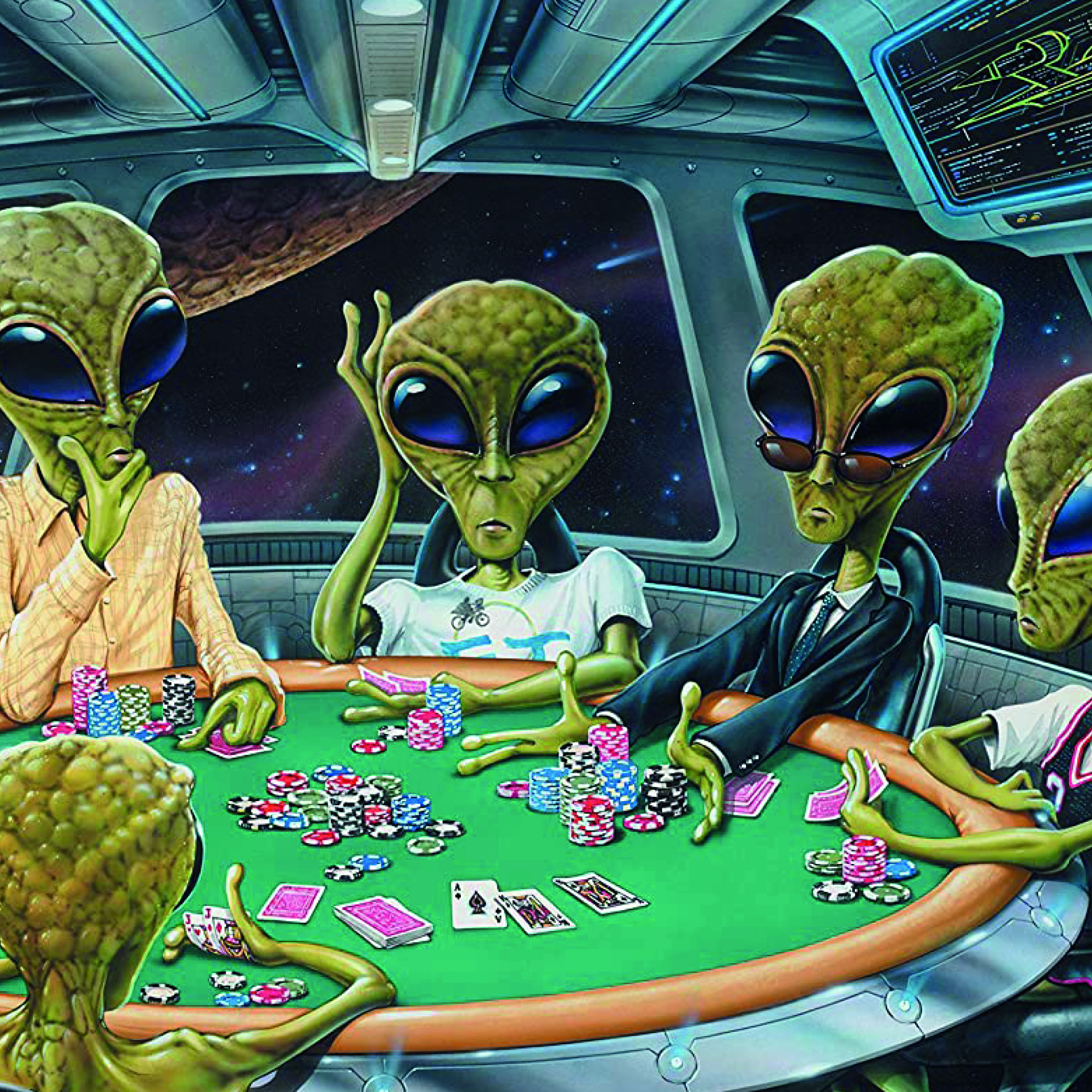 Alien Poker